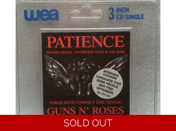 Guns N' Roses ‎– Patience - UK Limited Edition 3" 3 Track CD Single